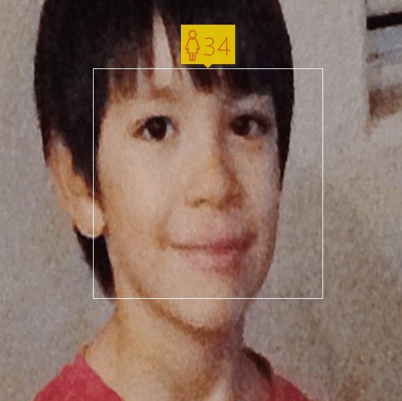 Microsoft's how-old.net misclassification example