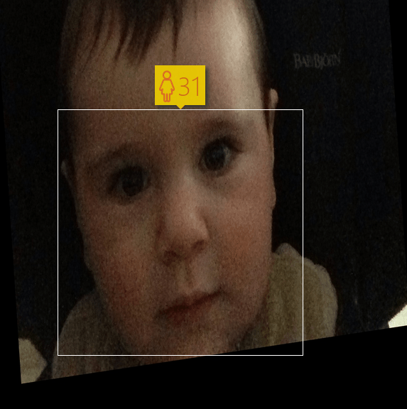 Microsoft's how-old.net misclassification example